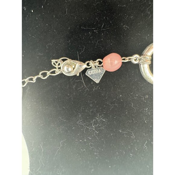 Multicolor Beaded Necklace With Silver Accents & Lobster Clasp Closure 30" READ - Picture 3 of 5